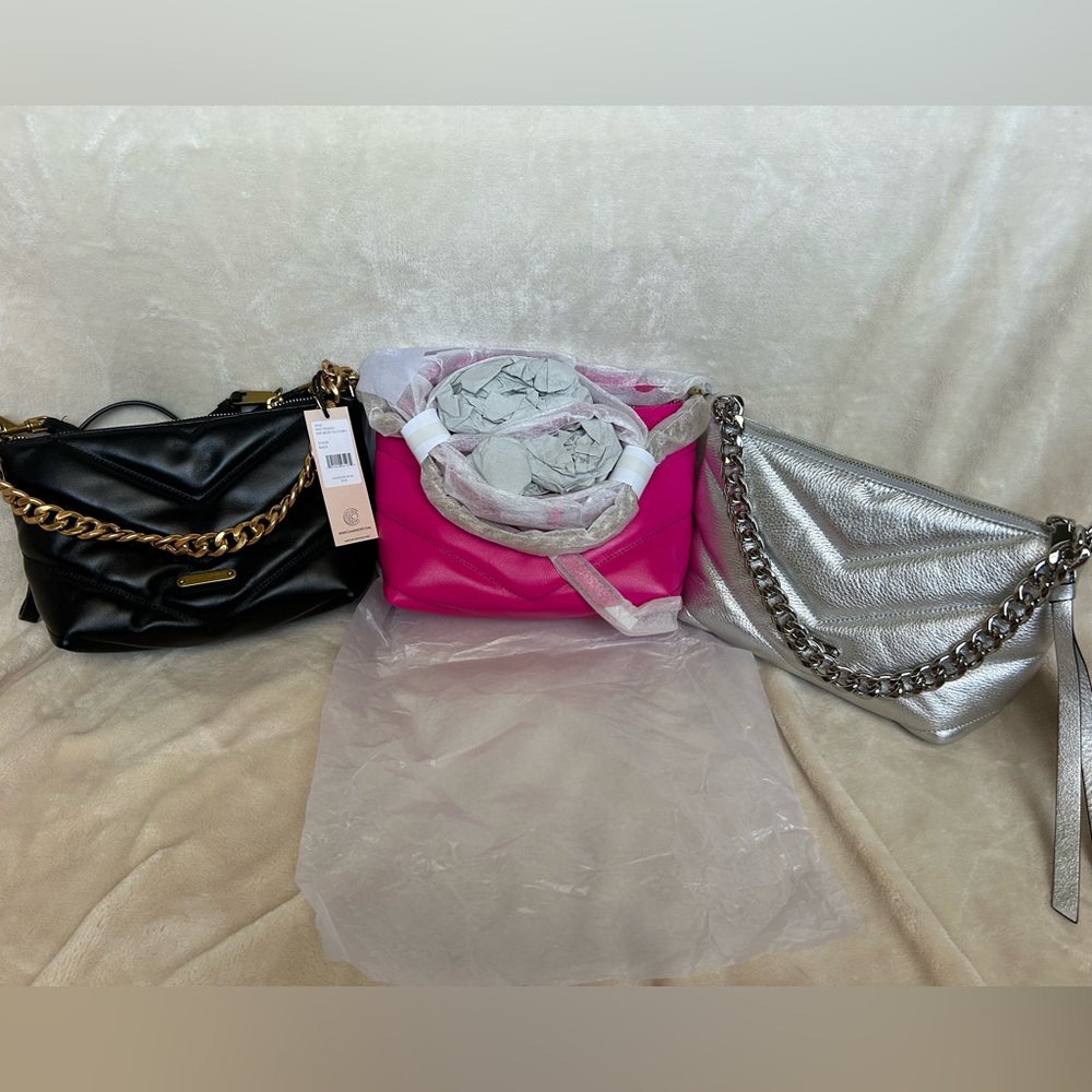 Set of 3 Rebecca Minkoff Edie Crossbody bags